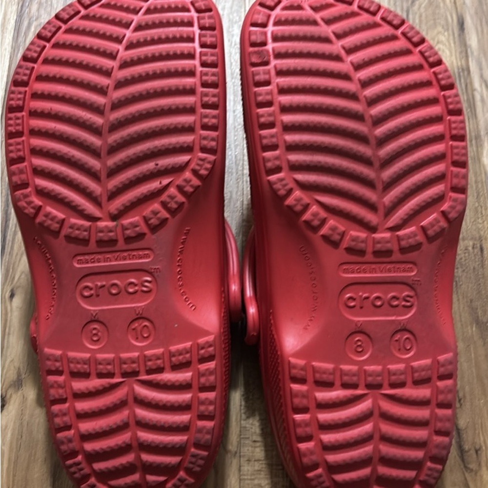 Red Clogs - Picture 2 of 2